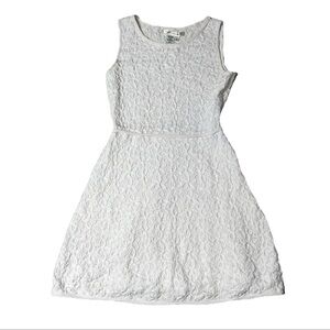 Max Studio Floral Dress Cottagecore S Embroidered Romantic Minimal Chic Designer